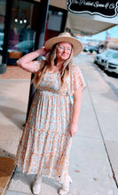 Load image into Gallery viewer, Chiffon Floral Dress
