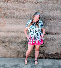 Load image into Gallery viewer, Print Fringe Top (3 print options)