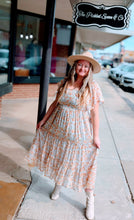 Load image into Gallery viewer, Chiffon Floral Dress