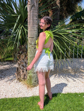 Load image into Gallery viewer, Neon Open Back Crop Top