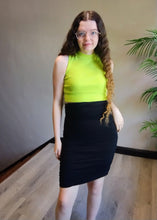 Load image into Gallery viewer, Neon Open Back Crop Top