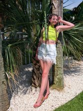 Load image into Gallery viewer, Neon Open Back Crop Top