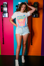 Load image into Gallery viewer, Polkadot Raw Hem Kancan Shorts