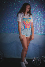 Load image into Gallery viewer, Polkadot Raw Hem Kancan Shorts