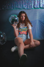 Load image into Gallery viewer, Polkadot Raw Hem Kancan Shorts