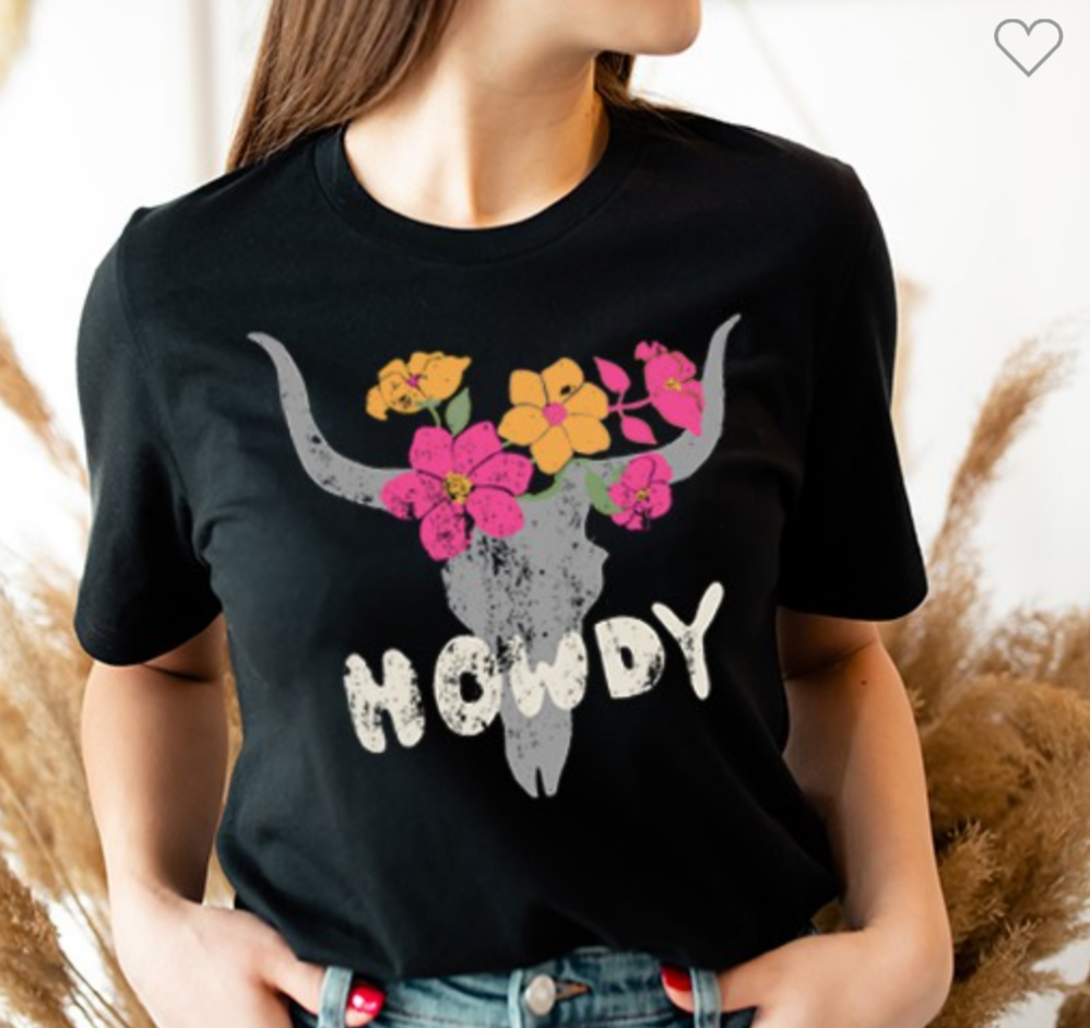 Howdy ( 2colors Available) – Small Town Apparel