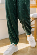 Load image into Gallery viewer, Sequin Joggers (small-curvy)
