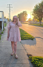Load image into Gallery viewer, Mauve &amp; Bow Dress
