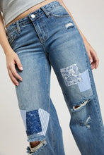 Load image into Gallery viewer, Brittney Patchwork Denim
