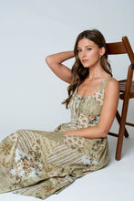 Load image into Gallery viewer, Olive Patchwork Dress
