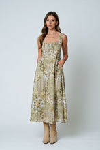 Load image into Gallery viewer, Olive Patchwork Dress
