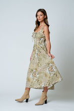 Load image into Gallery viewer, Olive Patchwork Dress
