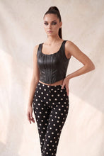 Load image into Gallery viewer, Faux Leather Corset
