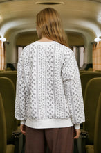 Load image into Gallery viewer, Quilted Vertical Sweatshirt

