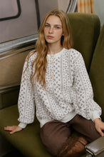 Load image into Gallery viewer, Quilted Vertical Sweatshirt
