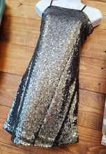 Load image into Gallery viewer, Black Sequin Dress
