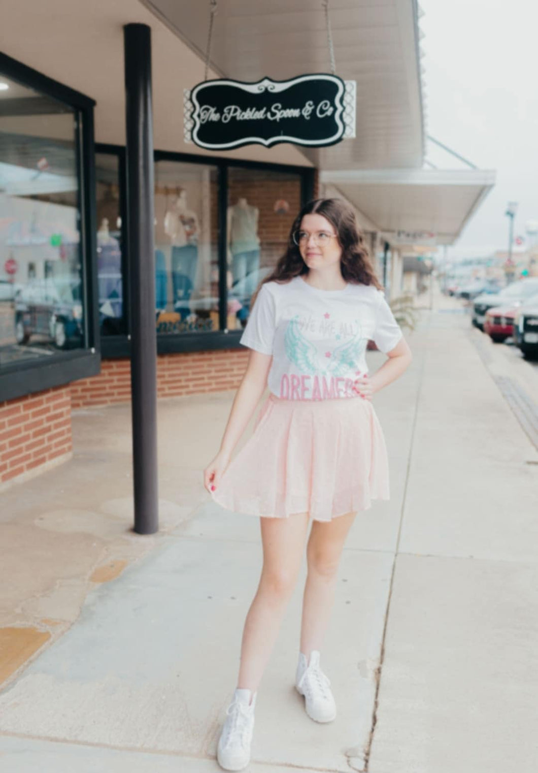 Baby Pink Skort