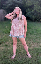 Load image into Gallery viewer, Leopard Babydoll Tank
