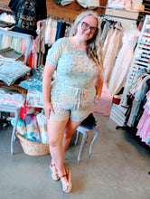 Load image into Gallery viewer, Floral Patchwork Romper
