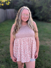 Load image into Gallery viewer, Leopard Babydoll Tank
