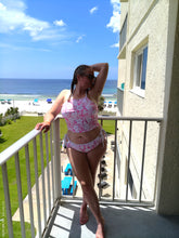 Load image into Gallery viewer, Pink Floral Swimsuit
