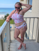 Load image into Gallery viewer, Pink Floral Swimsuit
