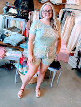 Load image into Gallery viewer, Floral Patchwork Romper

