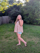 Load image into Gallery viewer, Leopard Babydoll Tank
