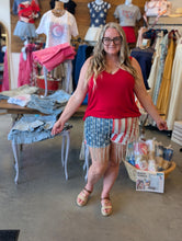 Load image into Gallery viewer, Flag Cut Out Tank
