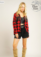 Load image into Gallery viewer, Curvy Buffalo Plaid
