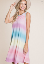 Load image into Gallery viewer, Rainbow Tank Dress
