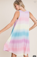 Load image into Gallery viewer, Rainbow Tank Dress
