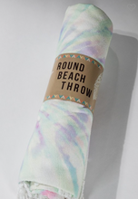 Load image into Gallery viewer, Round Beach Towel (3 color options)
