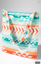 Load image into Gallery viewer, 2 in 1 Aztec Towel/ Bag (2 color options)
