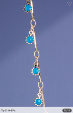 Load image into Gallery viewer, Necklace With Blue Accents
