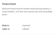 Load image into Gallery viewer, Stars and Camo
