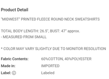Load image into Gallery viewer, MIDWEST
