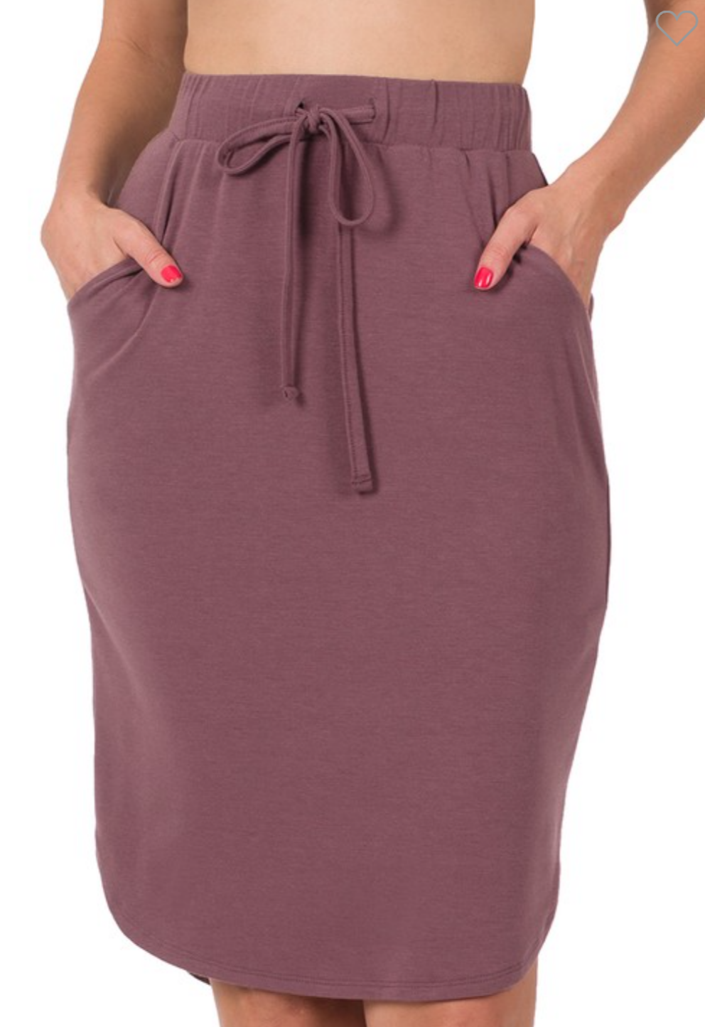 Tulip Hem Skirt