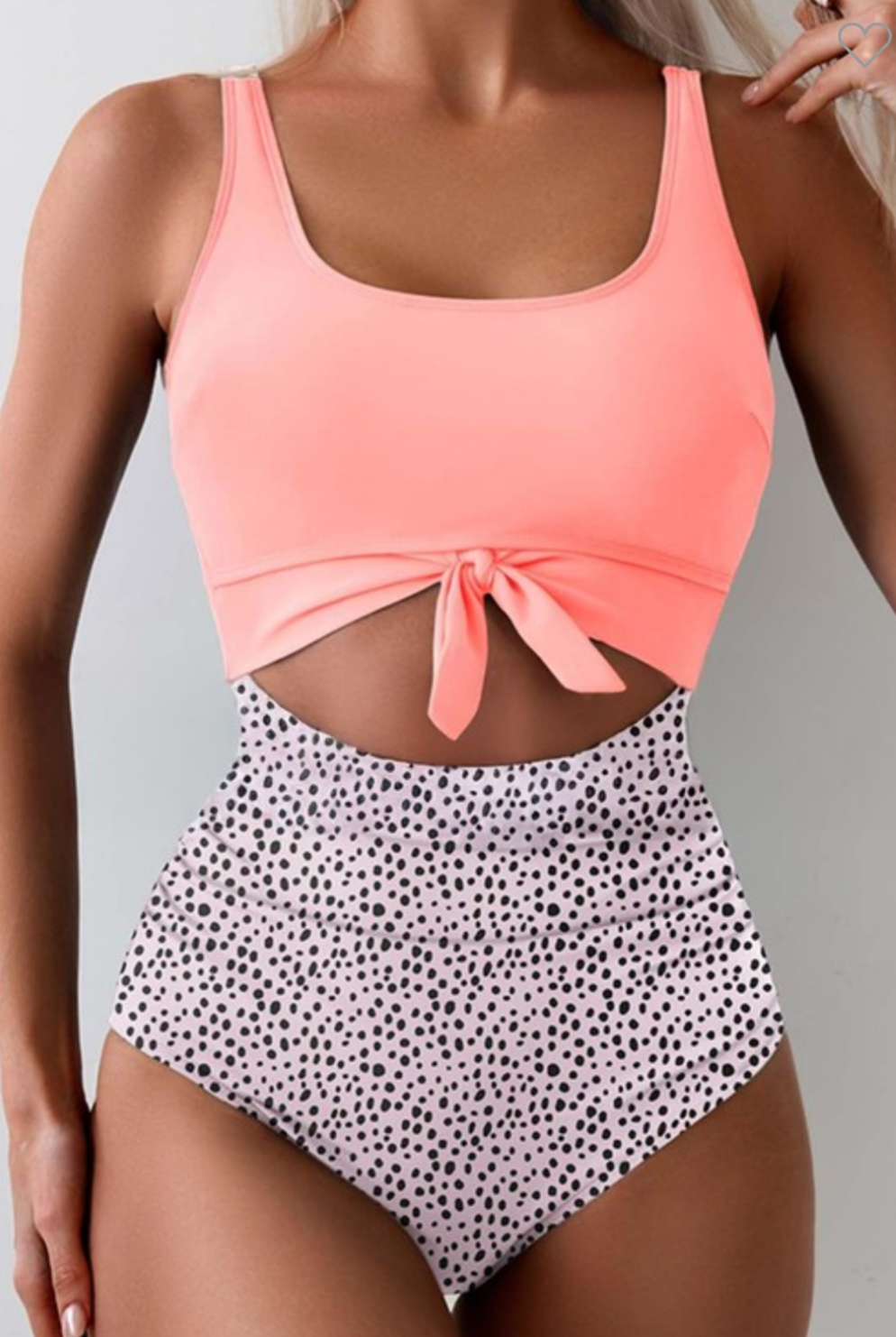 Front Cut Out One Piece