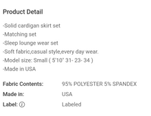 Load image into Gallery viewer, Skirt Cardigan Combo
