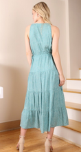 Load image into Gallery viewer, Turquoise Print Dress
