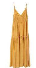 Load image into Gallery viewer, Mustard Summer Dress

