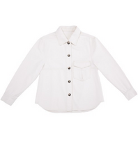 Load image into Gallery viewer, White Denim Shacket
