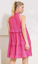 Load image into Gallery viewer, Bright Pink Tank Dress
