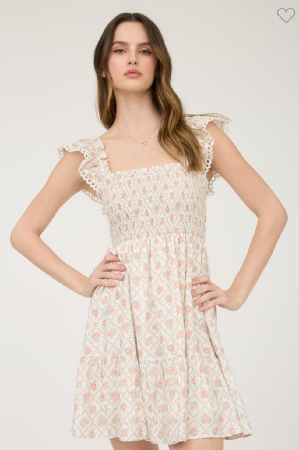 Floral Trellis Dress