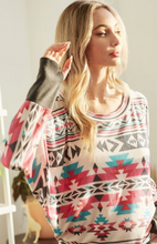 Load image into Gallery viewer, Colorful Aztec Long Sleeve
