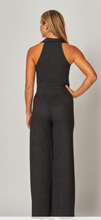 Load image into Gallery viewer, Black Zip-Up 2 Piece Set
