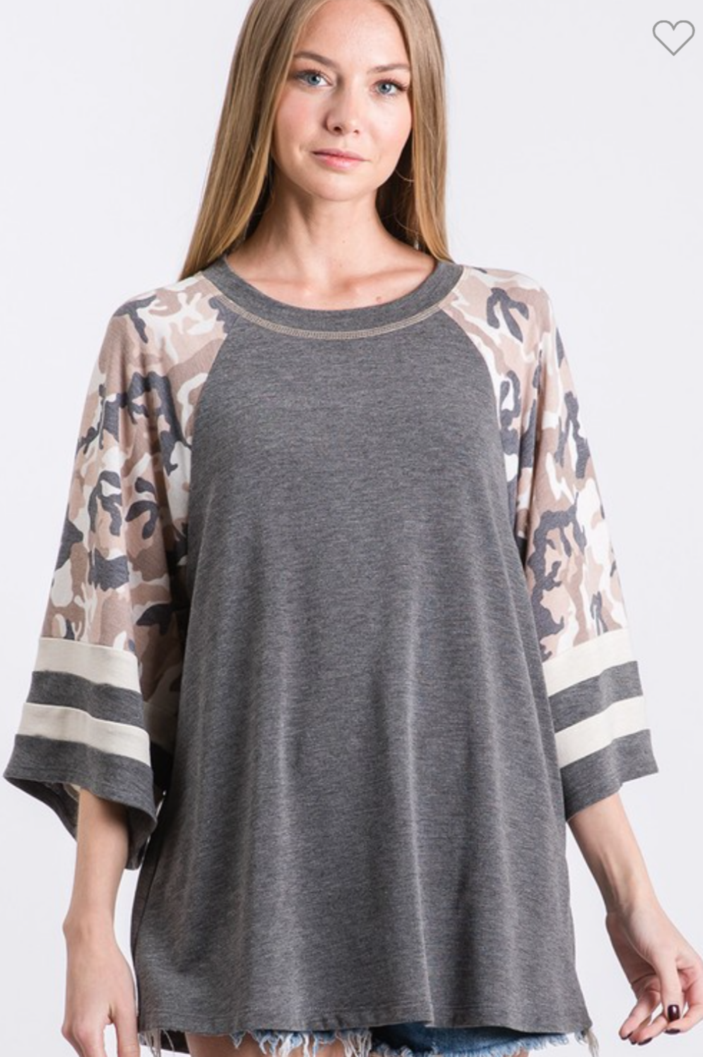 Camo Detail Shirt