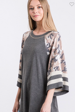 Load image into Gallery viewer, Camo Detail Shirt
