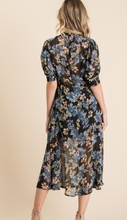 Load image into Gallery viewer, Sheer Bodice Floral Dress

